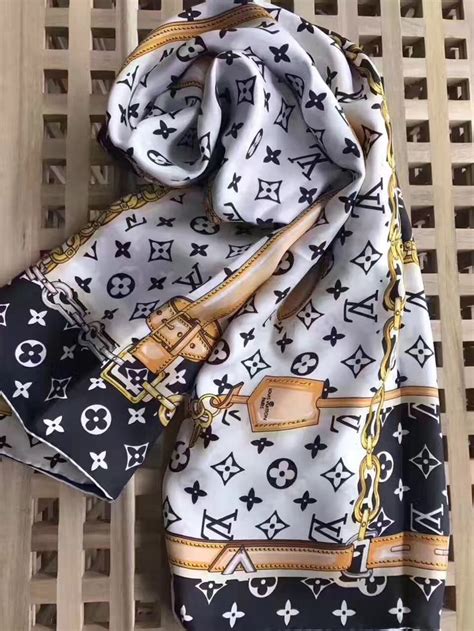 louis vuitton scarf dupe